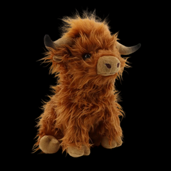 Scottish Highland Cow Soft Stuffed Plush Toy