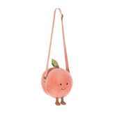 Jellycat Amuseables Peach Shoulder Bag 15cm