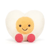 Jellycat Amuseables Heart Boiled Egg 10cm