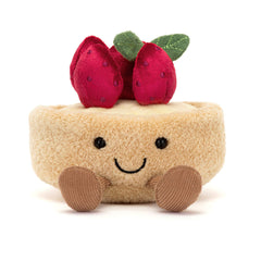 Jellycat Amuseables Fleurette Tarte Aux Fraises 11cm