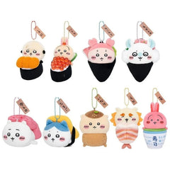 Chiikawa Sushi Series Plush Keychain