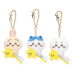 Chiikawa Star Plush Keychain