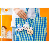 Chiikawa | Restaurant Chef | Face Plush Badge Set