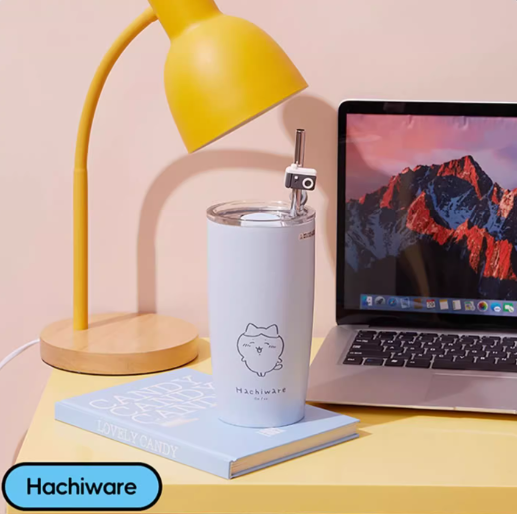 Chiikawa | Straw Steel Thermos