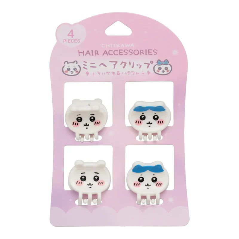 Chiikawa | Mini Hair Clip 4P