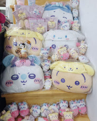 Chiikawa × Sanrio Characters | Head Shaped Cushion
