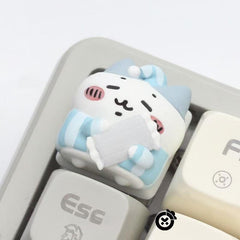 Chiikawa Resin-dipped Keycap | Good Night
