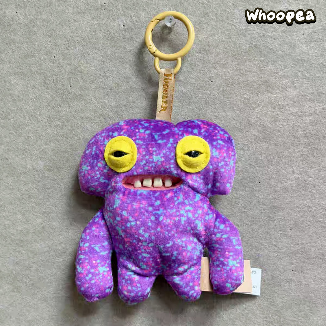 Fuggler Funny Ugly Monster Keypers V6 Series Plush Key Chain Dolls, Blind Box