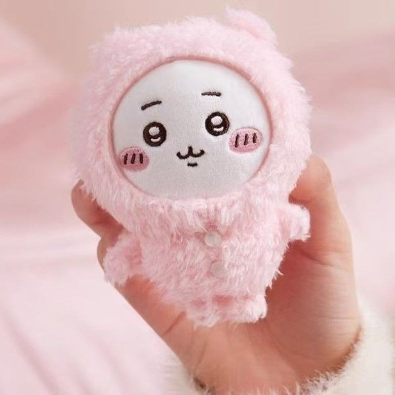 Chiikawa Fluffy Pajama Plushie Keychain
