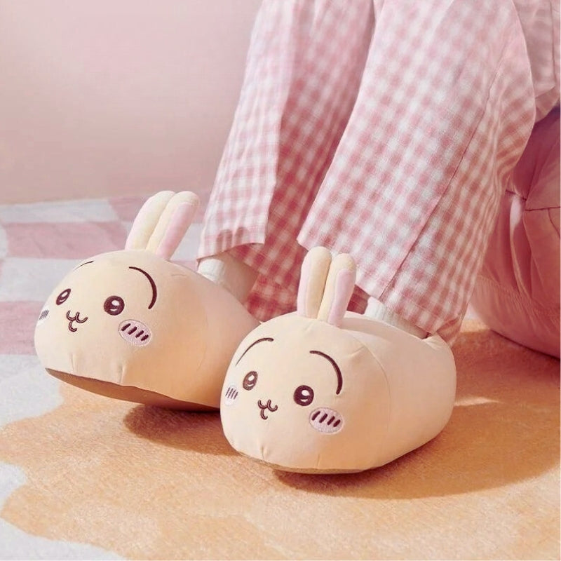 Chiikawa Plush Slippers
