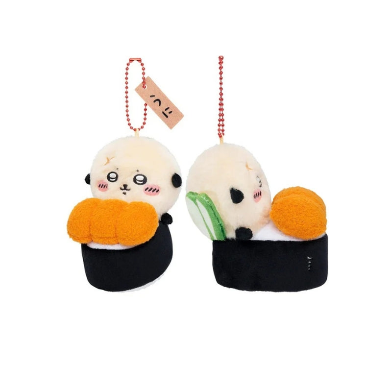 Chiikawa Sushi Series Plush Keychain