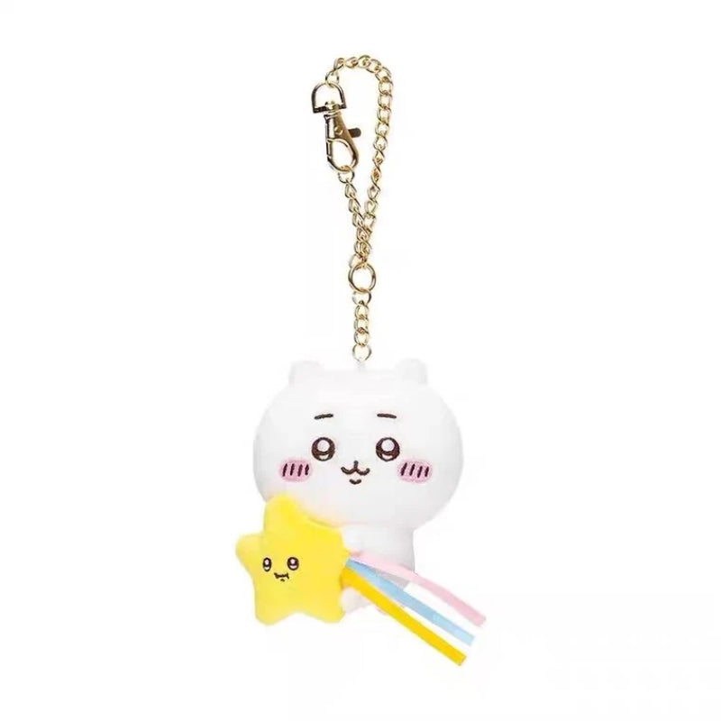 Chiikawa Star Plush Keychain
