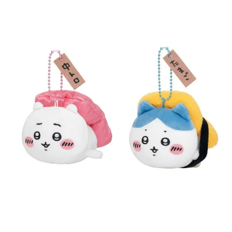 Chiikawa Sushi Series Plush Keychain
