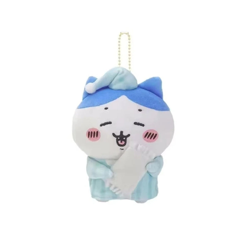 Chiikawa Pajamas Sleeping Series Plush Keychain