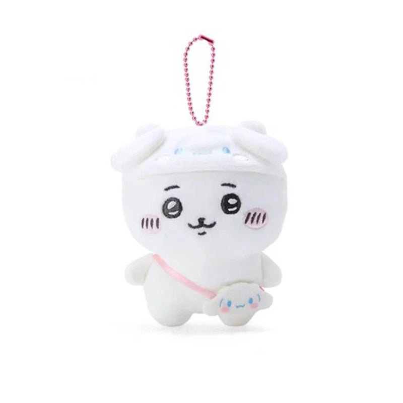 Chiikawa Sanrio Series Plush Keychain