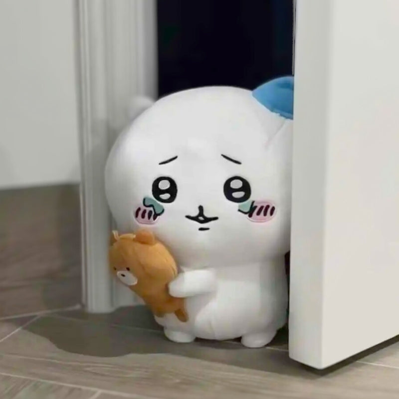 Chiikawa Crying Face Plush Pillow