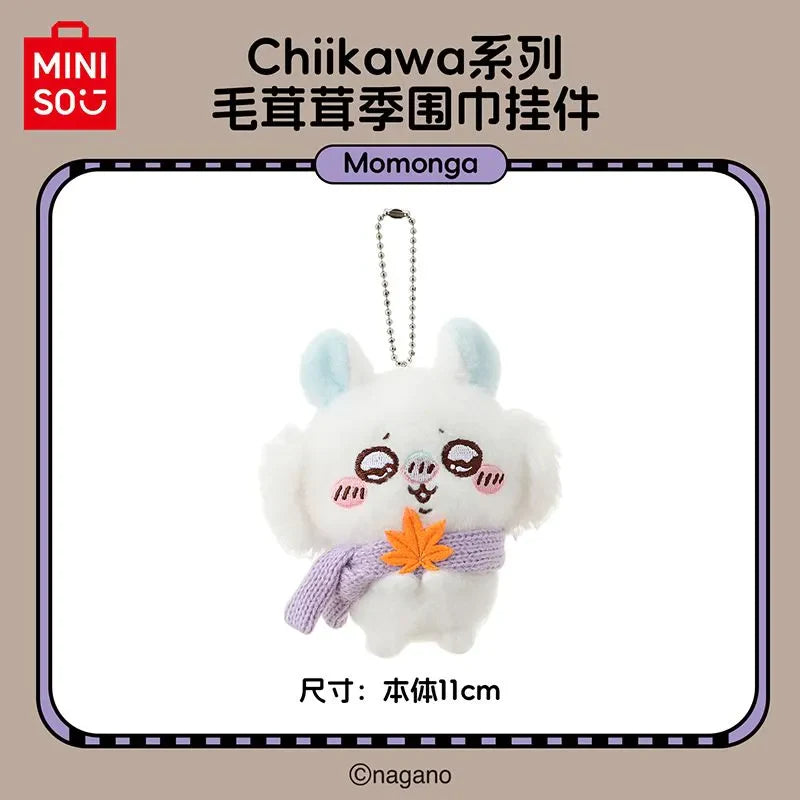 Chiikawa x Miniso | Fluffy Series | Scarf Mascots