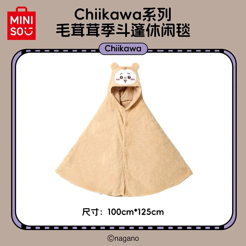 Chiikawa | Fluffy Series | Wearable Cape / Blanket