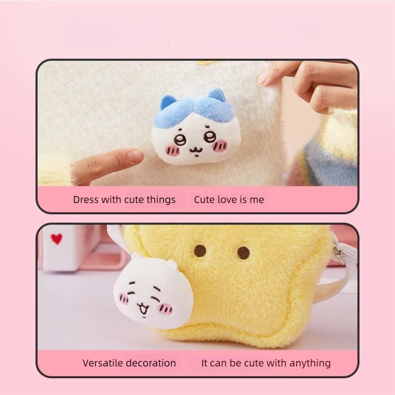 Chiikawa x Miniso | Plush Badge