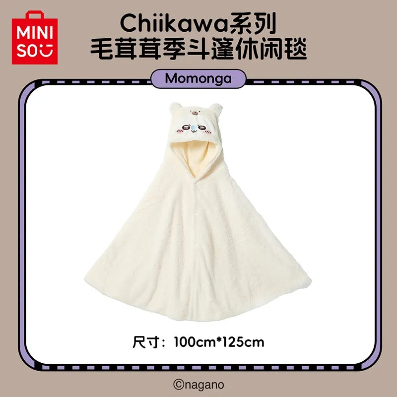 Chiikawa | Fluffy Series | Wearable Cape / Blanket